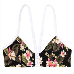 PINK Strappy Front Scoop Bikini Top